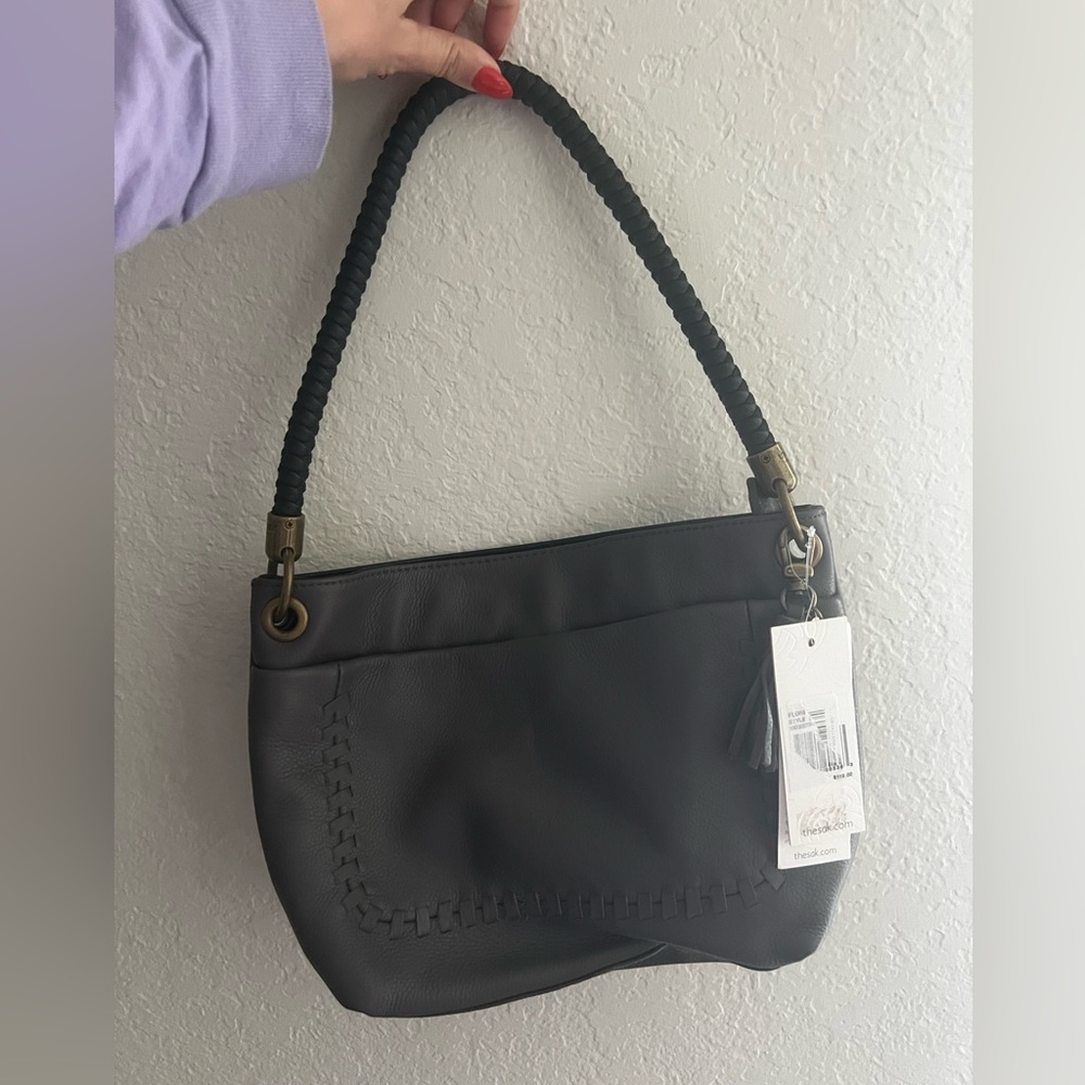 Dark gray purse